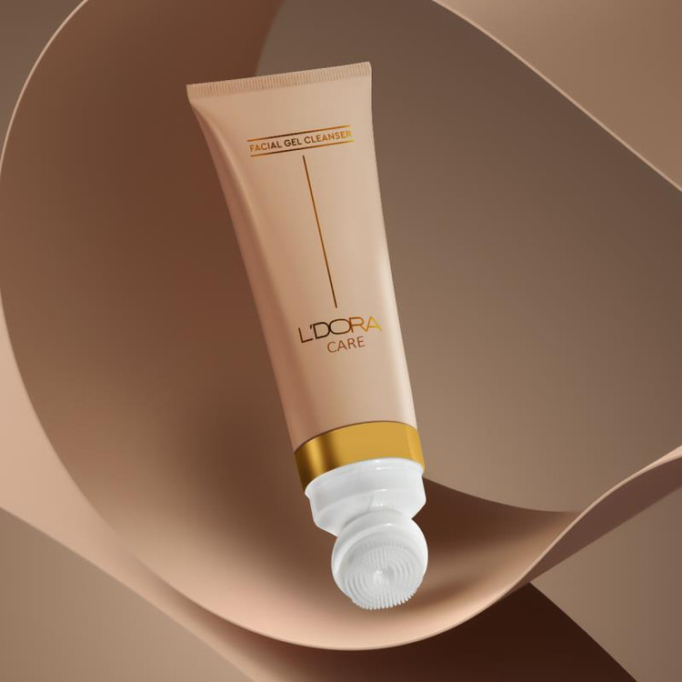 ژل شستشوی صورت حاوی عصاره ویتیس وینیفرا ماساژوردار لدورا ۱۰۰ میل