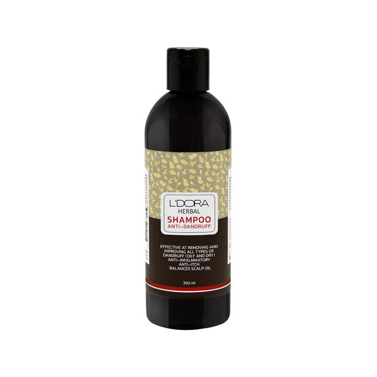 شامپو ضدشوره گیاهی لدور هربال 300 میلیلیتر